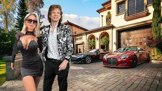 Mick Jagger's Lifestyle 2024 ★ Women, Houses, Cars & Net Worth
