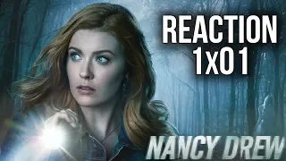 РЕАКЦИЯ НА 1 СЕРИЮ 1 СЕЗОНА СЕРИАЛА "НЭНСИ ДРЮ" || NANCY DREW