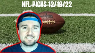 NFL Picks and Matchup Previews 12/19/22