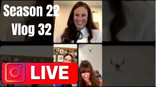 Sophia Bush , Betterbatteryco, Juilevadnal  going LIVE on IG Live Season 22 Vlog 32