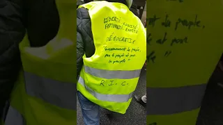 Manifestation Gilets Jaunes Acte 25 Paris 4 mai 2019 #4 Avenue Parmentier