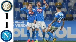 Inter milan vs napoli 1-1 | All goals & Extended highlights HD 14/6/2020