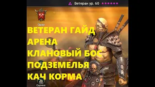 Raid Shadow Legends Ветеран обзор на персонажа!