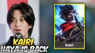 KAIRI HAYABUSHA IS BACK IN MPL AFTER A LONG TIME | WILL ASSASSIN META DESTROY TANK JUNGLE META ?