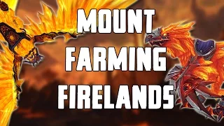 Warcraft - 25 Heroic FIRELANDS Full Clear Solo - GOLD FARMING / MOUNTS / TOY