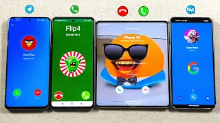 Telegram, FacetoCall, Bip + Incoming Call Huawei NY90 + POCO X5 Pro + Z Fold 5 + Pixel 8 Pro