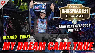 My LIFE-LONG DREAM Came TRUE!! - Lake Hartwell 2022 - (BASSMASTER CLASSIC Day 1 & 2) UFB S2 E12 (4K)