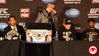 If you wanted to hear what Nate Diaz said about his fight against Ben Henderson, watch this video