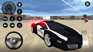 Polis Arabası Oyunu 3D - Real Police Car Simulator  || Araba Oyunları İzle Android Gameplay FHD