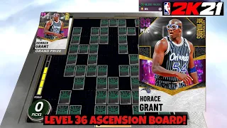 SEASON 8 LEVEL 36 ASCENSION BOARD! FINALLY GOT THE GRAND PRIZE! ( NBA 2K21 MYTEAM )