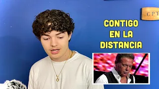 Luis Miguel - Contigo en la distancia (En Vivo) | REACTION