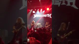 Megadeth Webster hall 2016