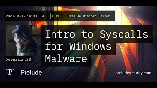 Intro to Syscalls for Windows Malware