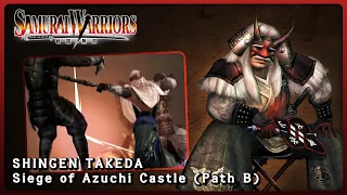 Samurai Warriors (PS2) - TTG #1 - Shingen Takeda - Stage 4: Siege of Azuchi Castle (Path B)