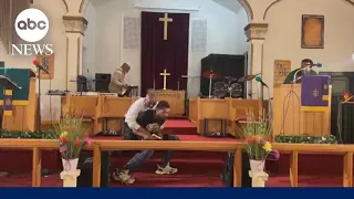 Man arrested after allegedly attempting to shoot pastor during sermon