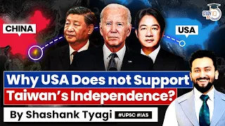 Why Does the United States Oppose Taiwanese Independence? | China | UPSC GS2