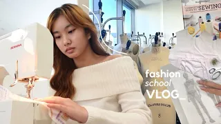 a week in my life as a fashion major | fashion school diaries