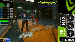 Cyberpunk 2077 HD Reworked Project, Psycho Ray Tracing 4K | RTX 4090 | i9 13900K 6GHz