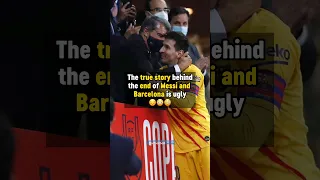 TRUE STORY behind Messi and Barcelona's climax 😳 #football