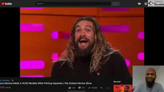 Ellis Reacts:Jason Momoa Made A HUGE Mistake While Filming Aquaman from the Graham Norton show