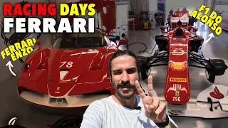 F1 DO ALONSO E FERRARI ENZO DE PISTA! BOLA MOSTRA COMO É O FERRARI RACING DAYS NOS EUA!