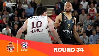 SURVIVE COMEBACK | Highlights | AS Monaco-FC Bayern Munich 2023-24 Turkish Airlines EuroLeague