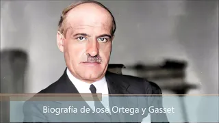 Biografía de José Ortega y Gasset