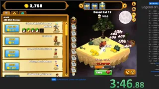 Clicker Heroes - [World Record] 2 Heroes to Level 100 Speedrun (7:24.48) (Mouse Keys)