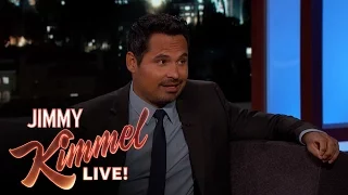 Michael Peña on Dax Shepard Being Naked in CHIPS