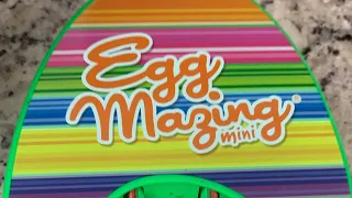Beautiful eggs for Easter! EggMazing review for Easter Egg coloring!