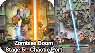 Zombies Boom Stage 5 Gameplay | Best Build