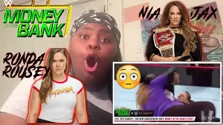 Ronda Rousey Traps Nia Jax In An Armbar 6/11/18 Reaction !!