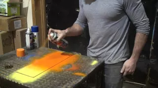 How to paint a fade with spray cans