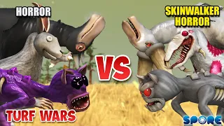 Horror vs Skinwalker Horror Turf War 1 | SPORE