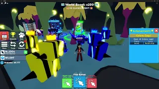 New Update - Galaxy Island - I already got 2 of the 3 Mythicals - Clicker Simulator! [Roblox]
