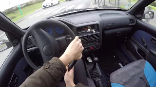 Peugeot 106 1.5d (1998) - POV Drive