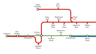 Taking the Central Line to Richmond