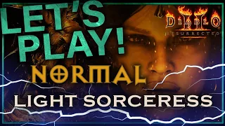 Let's Play Diablo 2 - Nova/Light Sorceress | Part Normal