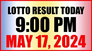 Lotto Result Today 9pm Draw May 17, 2024 Swertres Ez2 Pcso