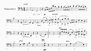 Five Variants of Dives and Lazarus – Violoncello 2