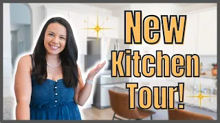 NEW BUILD KITCHEN TOUR 2022 / FAMILY OF 4 / Homemaking with Ruby