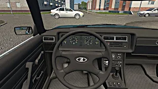 VAZ 2107 - City Car Driving | Racing wheel gameplay