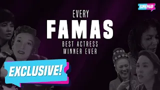 Every FAMAS Best Actress Winner Ever