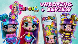 NEW Decora Girlz Blindbox Dolls!! Cute Mini Dolls That You Decorate With Stickers!! 🌈🌸🐝