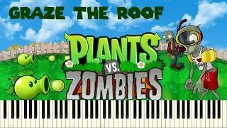 ♪ Plants vs. Zombies: Graze the Roof - Piano Tutorial