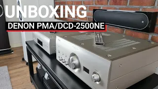 DENON PMA/DCD-2500NE Premium Silver. UNBOXING. Instal Audio Konin