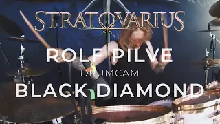 Stratovarius - Black Diamond / Rolf Pilve Drumcam (Nokia, Finland 2022)