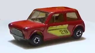 'Matchbox restoration' Mini Racing No. 29, toy car makeover