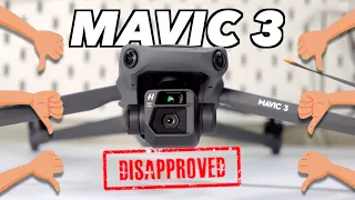 Why everyone hates the latest DJI Mavic 3... Is it WORTH $2200? (MAVIC PRO VS MAVIC 3 COMPARISON)