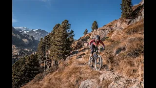 Letzter Bike 3000er - traumhafte Herbsttour am Gletscher Fürkelescharte und Realtalk